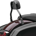 Cobra Detachable Mini Passenger Backrest Black #602-2031B Harley Davidson