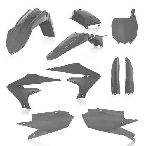 Acerbis Full Plastics Kit Gray #2736350011 for Yamaha YZ450F/YZ250F 4-Stroke