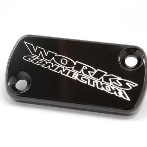Works Connection Front Brake Master Cylinder Cover Black #21-105 for Honda