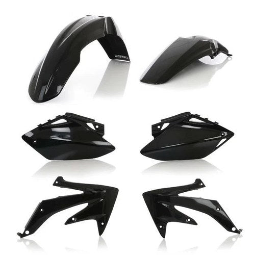 Acerbis Plastics Kit Black fits Honda CRF450R 2007-2008