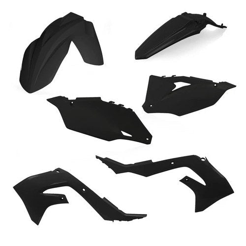 Acerbis Plastics Kit Black for Kawasaki KX450F 2019