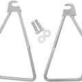 DS Chrome Saddlebag Support Brackets Single Bolt Harley Davidson #138922