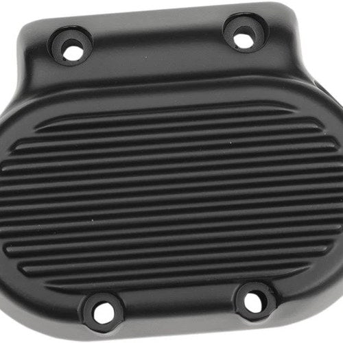 DS Transmission Side Cover Ribbed Black Harley Davidson #145445