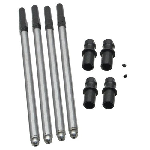 S&S Adjustable Pushrod Kit with Solid Lifter Adapters 5.330"L #93-5067