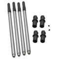 S&S Adjustable Pushrod Kit with Solid Lifter Adapters 5.330"L #93-5067