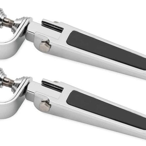 BikeMaster Rubber Inlay Highway Bar Footpegs