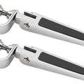 BikeMaster Rubber Inlay Highway Bar Footpegs