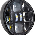 Letric Lighting LED Headlight Kit Black #LLC-SBH Harley Davidson
