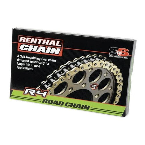 Renthal 525 R4 Srs Road Chain 122 Links Gold