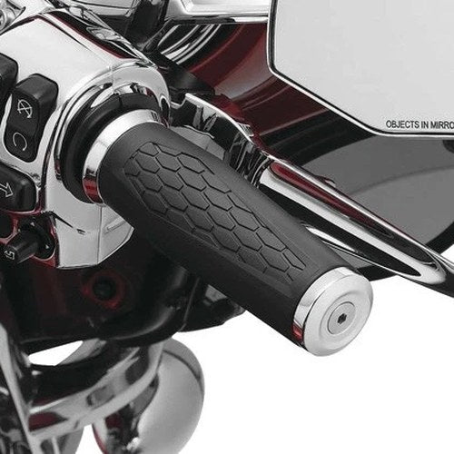 Kuryakyn Hex Grips for Tbw Chrome #5922 Harley Davidson