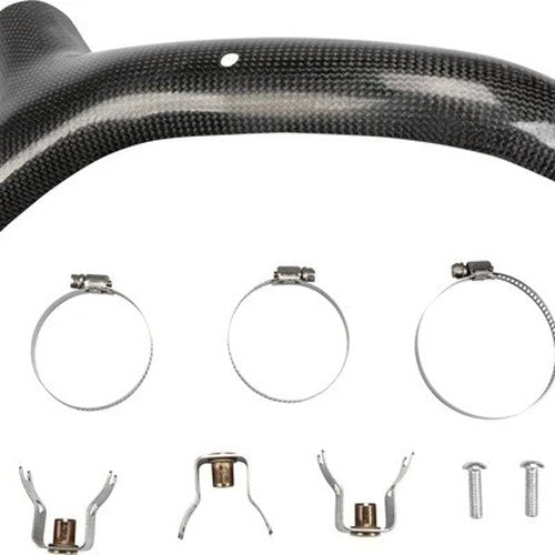 E-Line Carbon Fiber Heat Shield for Factory Header KTM/Husqvarna FE 501/500 Excf