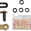 Did 520 VX3 Series X-Ring Chain FJ Press Fit Master Link Gold