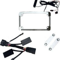 Custom Dynamics All-In-One Auxiliary LED License Plate Frame Chrome #TF05-23-C