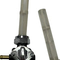 Drag Specialties Vacuum Style 22mm Fuel Petcock Assembly With Left Outlet Black
