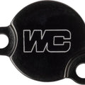 Works Connection Rear Brake Master Cylinder Cover Black #21-772