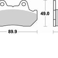 Braking SM1 Brake Pads #654SM1 for Honda