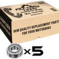 Factory-Links Workshop Series 6906 2RS Wheel Bearings 5-Pack