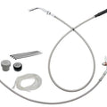 Fat Baggers EZ Install Cable Kit for 14" Ape Bars Stainless/Chrome #149914-C