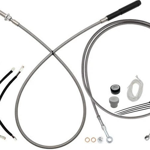 Fat Baggers EZ Install Cable Kit for 13-14" Ape Bars Stainless #249014