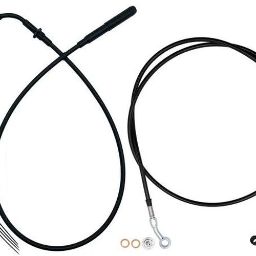 Fat Baggers EZ Install Cable Kit for 16" Ape Bars Black/Black #219916-B