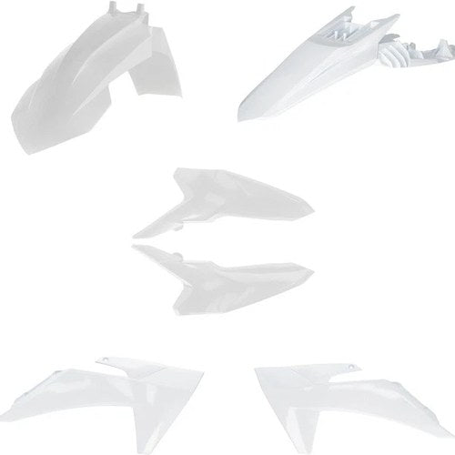 Acerbis Plastics Kit White #2986980002 KTM 65 SX 2024-2025