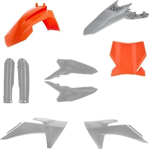 Acerbis Full Plastics Kit Orange/Gray #2986991011 KTM 65 SX 2024-2025