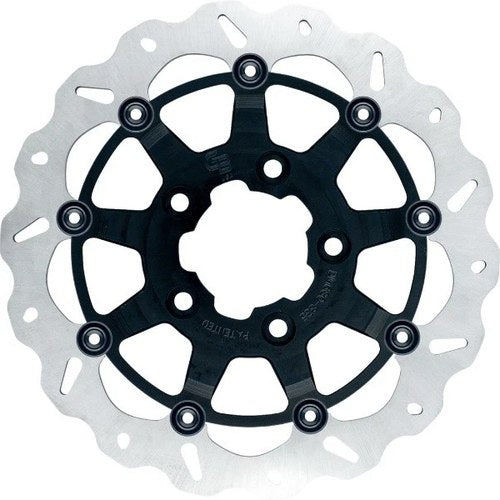 GBrakes Floating Wave Brake Rotor 13" Front Black #GBDU009 Harley Davidson