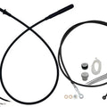 Fat Baggers EZ Install Cable Kit for 13-14" Ape Bars Black/Black #249014-B