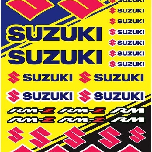Factory Effex Sticker Sheet for Suzuki Rmz Style