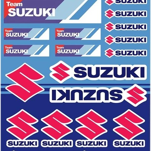Factory Effex Sticker Sheet for Suzuki Racing Style