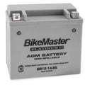 BikeMaster Agm Platinum II Battery #MS12-14-BS