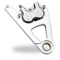 PM 4-Piston Classic Caliper/Bracket Springer Front Right 11.5" Chrome 12170017CH