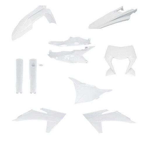 Acerbis Full Plastics Kit White KTM 250 XC-W/300 XC-W/150 XC-W/500 XW-F