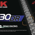 RK 530 DR Drag Racing Non-Sealed Heavy Duty Chain 150 Links
