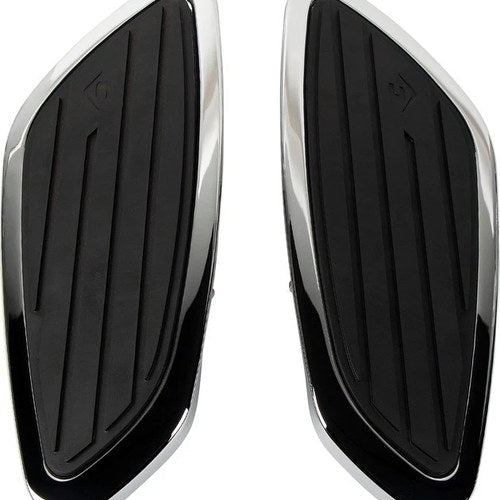 Cobra Swept Driver Floorboards #06-4160 for Honda VTX1800/VTX1300