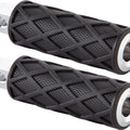 Arlen Ness Male Mount Knurled Diamond Footpegs Chrome