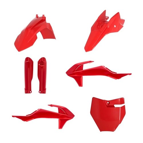 Acerbis Full Plastics Kit Red #2980580004 KTM/Gas 50 SX/MC 50/SX-E 5/MC-E 5