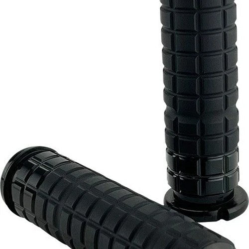 Arlen Ness Speedliner Grips Black #500-002 Harley Davidson