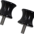 Vortex 6mm Swingarm Spools Black #SP601K fits Yamaha YZF-R6/YZF-R1/YZF-R6S