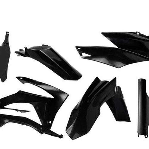 Acerbis Full Plastics Kit Black #2314410001 Honda CRF250R/CRF450R