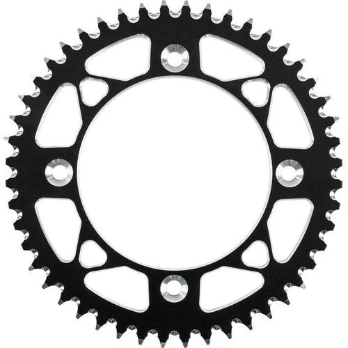 Fire Power Aluminum Rear Sprocket 420 48T Black for Yamaha YZ65 2018-2022