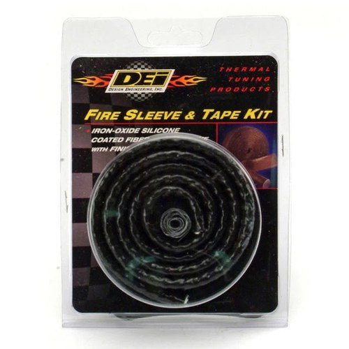 Dei Fuel Line Fire Sleeve/Tape Kit 3/4"D 36"L Black