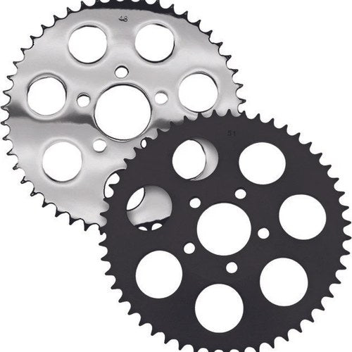 HardDrive Rear Sprocket 6mm 49T 530 Chrome #201658 Harley Davidson