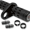 Pro-One Oil Cooler with Temperature Gauge/Universal Clamp 1" to 1-1/4" Black