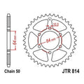 JT Steel Rear Sprocket 530 43T #JTR814.43 for Suzuki GS450T/GS450TX