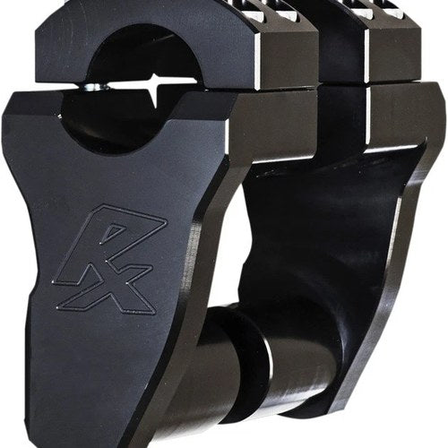 Rox Speed FX Pivoting Extended Stem Risers For 1" Handlebar 2" Black