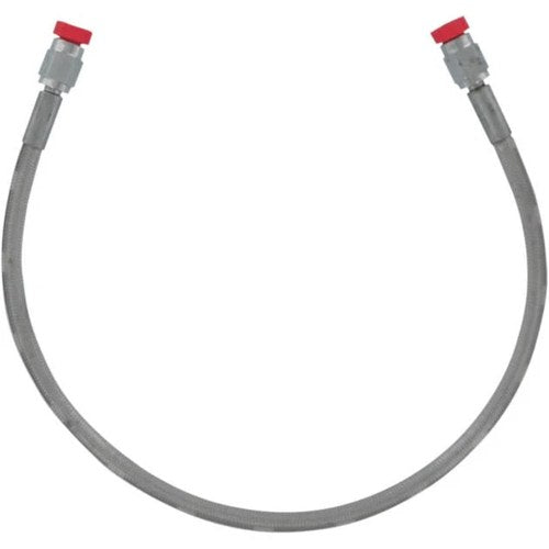 Goodridge Universal Brake Line 15" Clear Coat w/Chrome Ends
