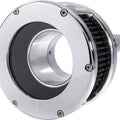 Feuling BA Series Air Cleaner Chrome With Clear Cover/Black Filter #5538