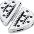 Arlen Ness Deep Cut Passenger Floorboards Chrome #06-866 Harley Davidson
