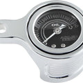 Arlen Ness Method Oil Pressure Gauge Kit Chrome 610-102 Harley Twin Cam